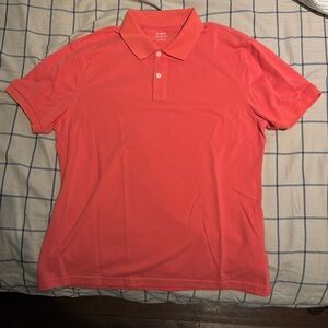 Pink Flex Pique Polo J Crew